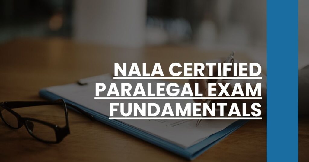 NALA Certified Paralegal Exam Fundamentals Feature Image