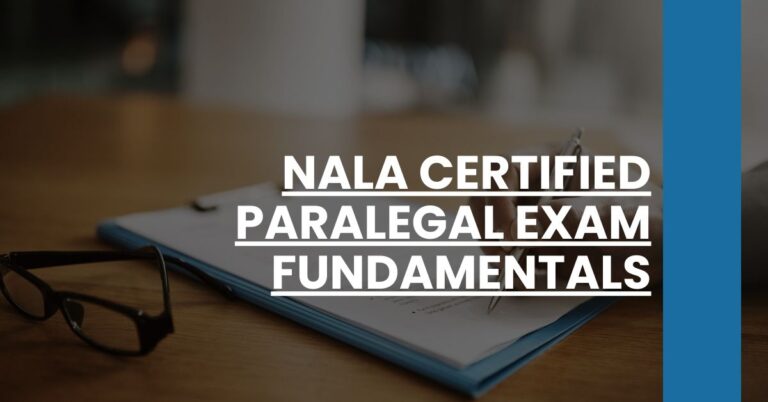 NALA Certified Paralegal Exam Fundamentals Feature Image