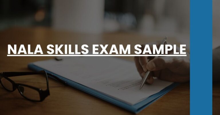 NALA Skills Exam Sample Feature Image