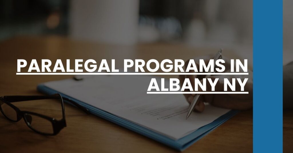 Paralegal Programs in Albany NY Feature Image