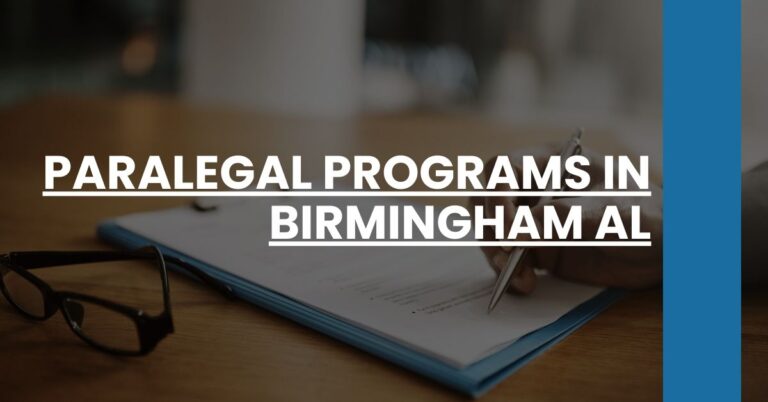 Paralegal Programs in Birmingham AL Feature Image