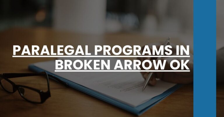 Paralegal Programs in Broken Arrow OK Feature Image