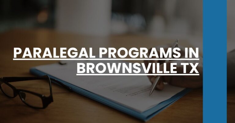 Paralegal Programs in Brownsville TX Feature Image