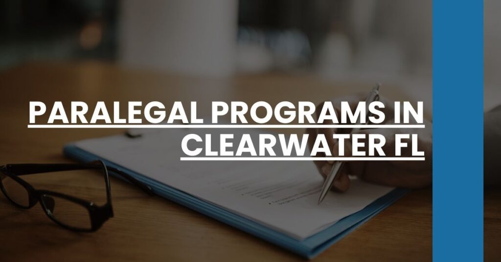 Paralegal Programs in Clearwater FL Feature Image