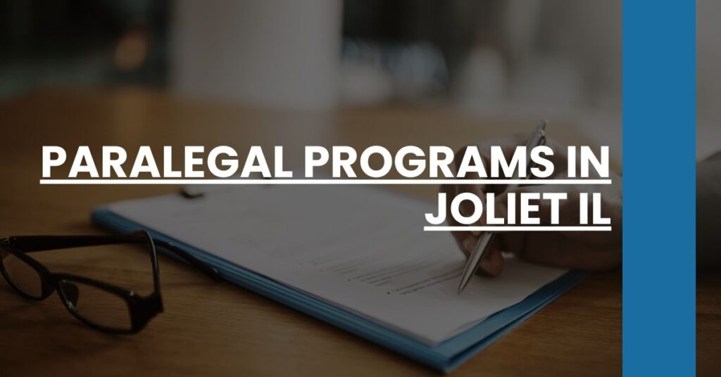 Paralegal Programs in Joliet IL Feature Image