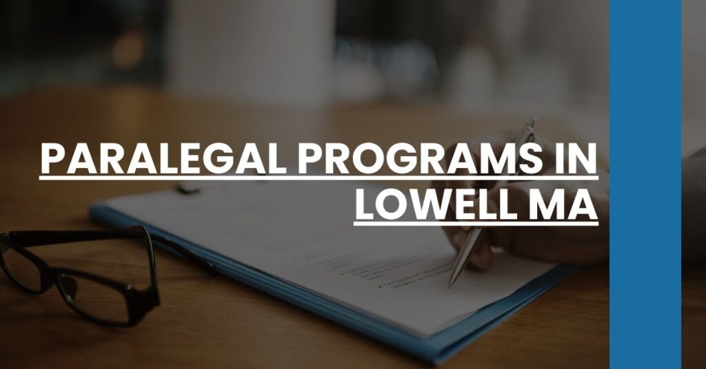 Paralegal Programs in Lowell MA Feature Image