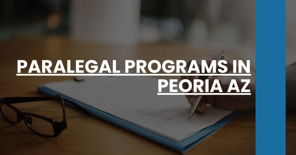 Paralegal Programs in Peoria AZ Feature Image