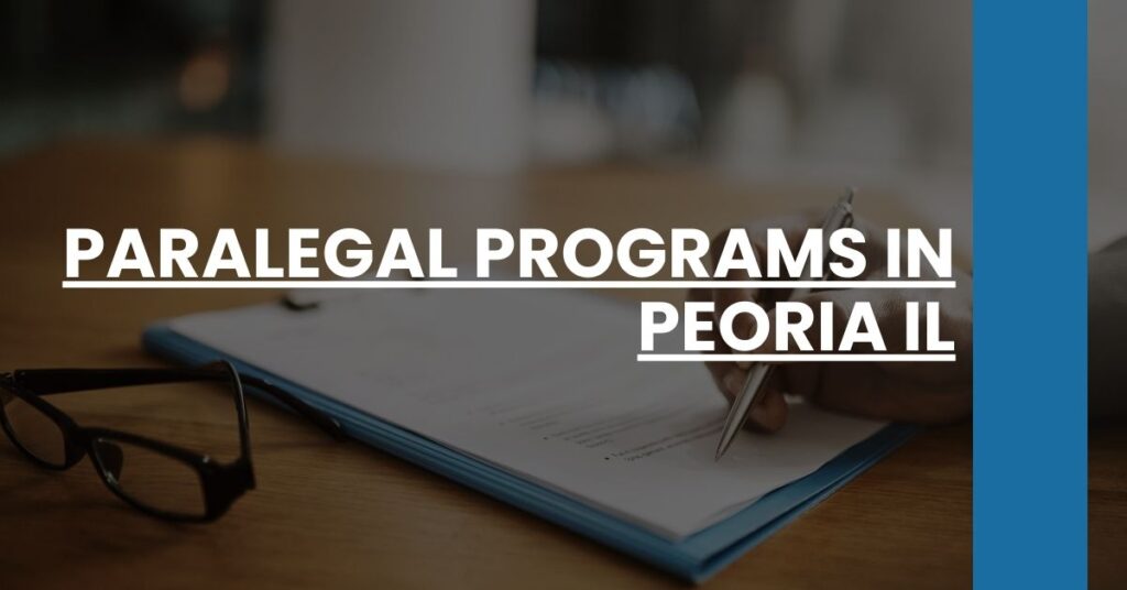 Paralegal Programs in Peoria IL Feature Image