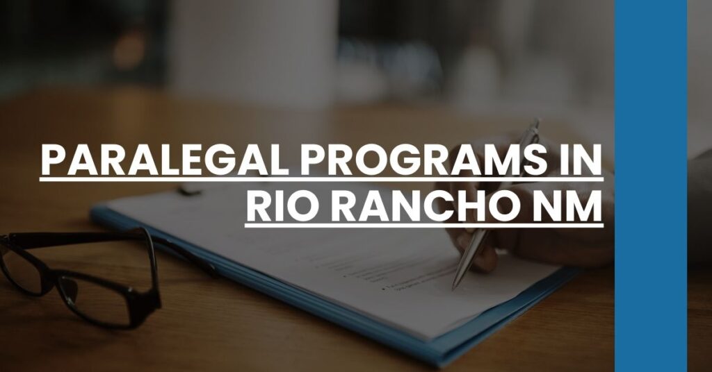 Paralegal Programs in Rio Rancho NM Feature Image