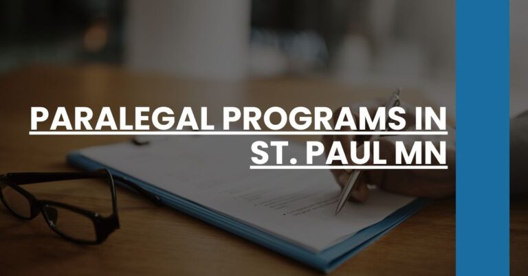 Paralegal Programs in St. Paul MN Feature Image