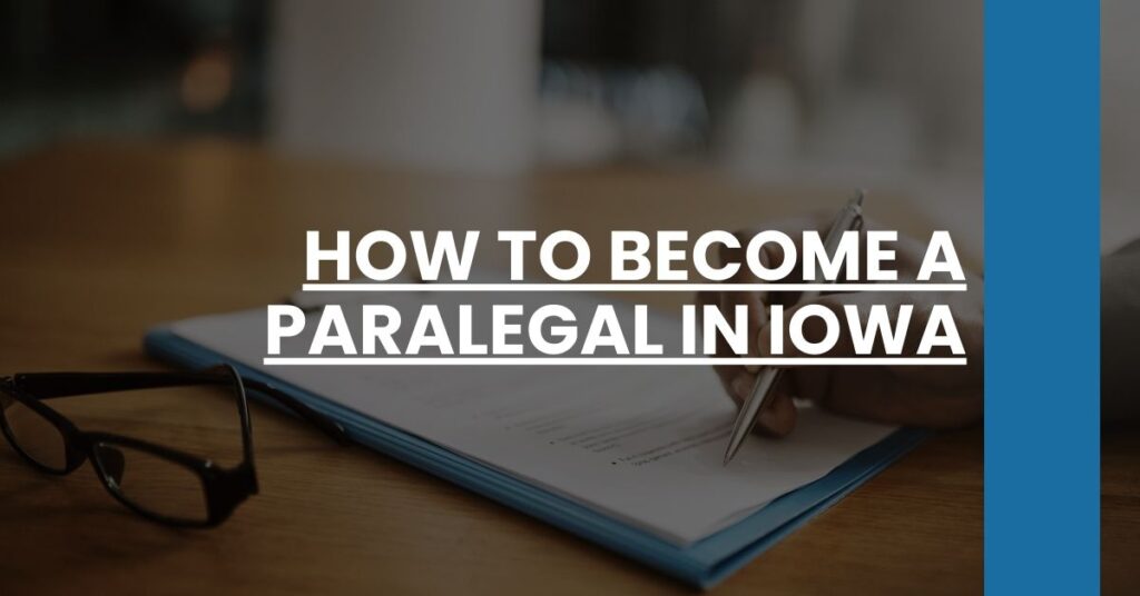 How to Become a Paralegal in Iowa Feature Image