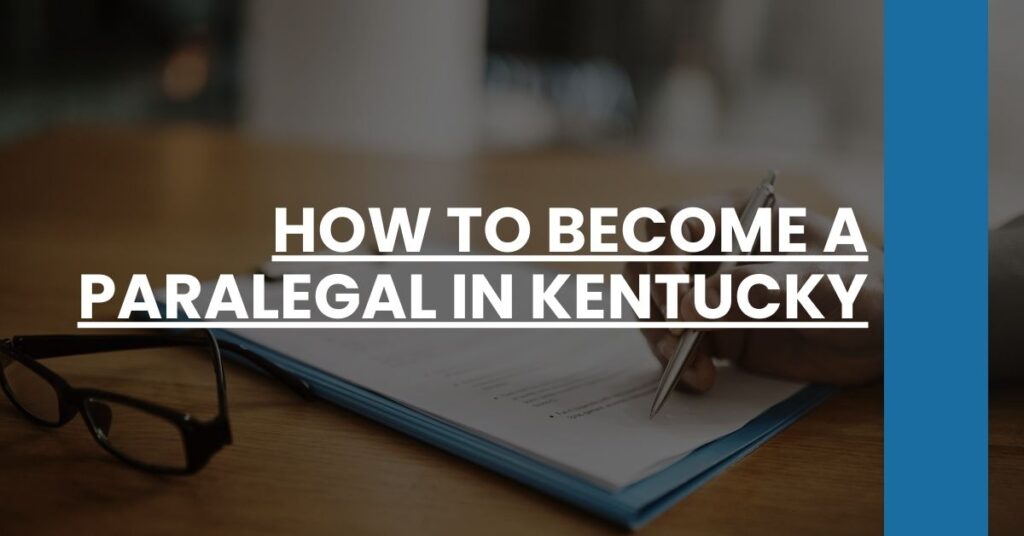 How to Become a Paralegal in Kentucky Feature Image