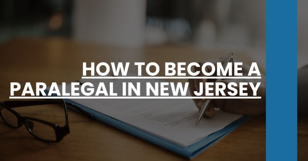 How to Become a Paralegal in New Jersey Feature Image