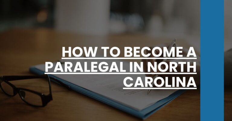 How to Become a Paralegal in North Carolina Feature Image