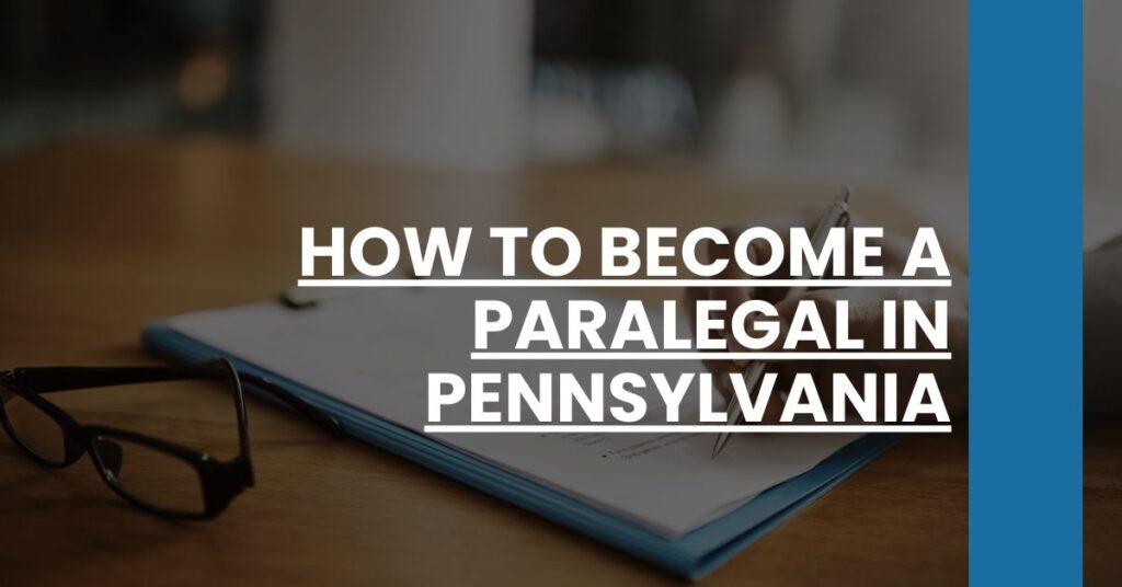 How to Become a Paralegal in Pennsylvania Feature Image