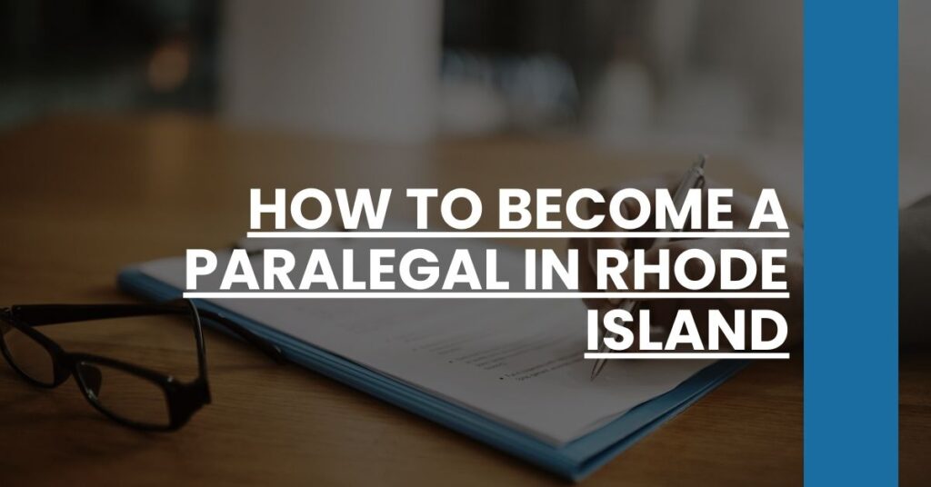 How to Become a Paralegal in Rhode Island Feature Image