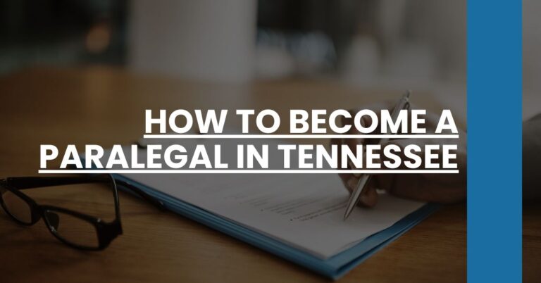 How to Become a Paralegal in Tennessee Feature Image