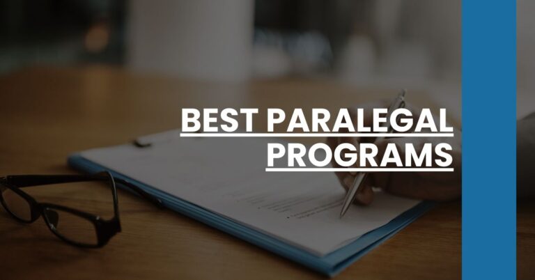 Best Paralegal Programs Feature Image