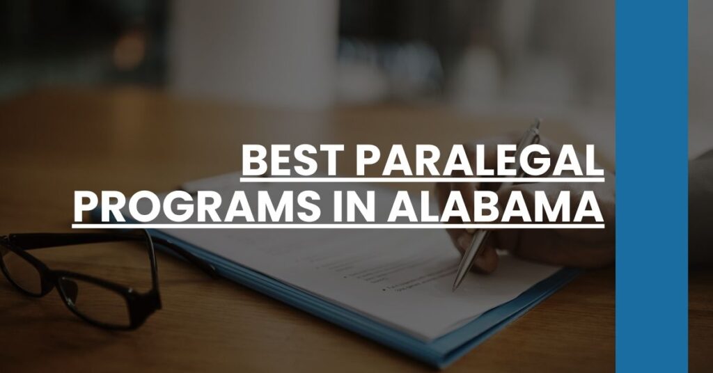 Best Paralegal Programs In Alabama Feature Image