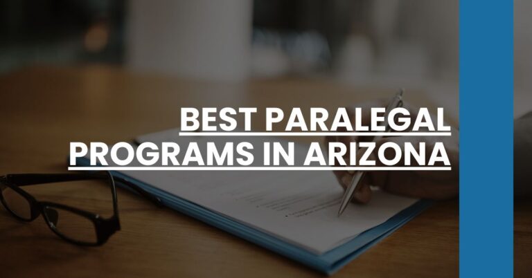 Best Paralegal Programs In Arizona Feature Image