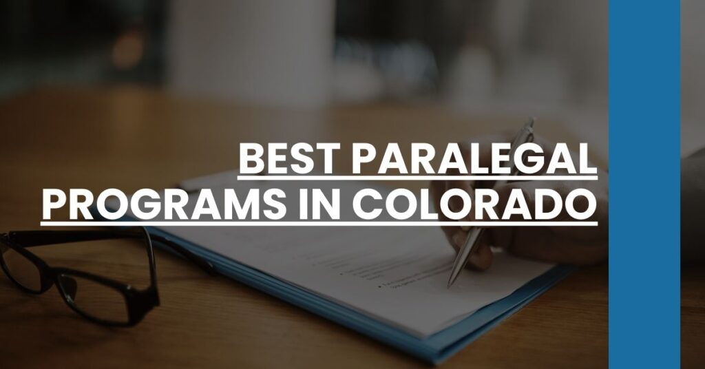 Best Paralegal Programs In Colorado Feature Image