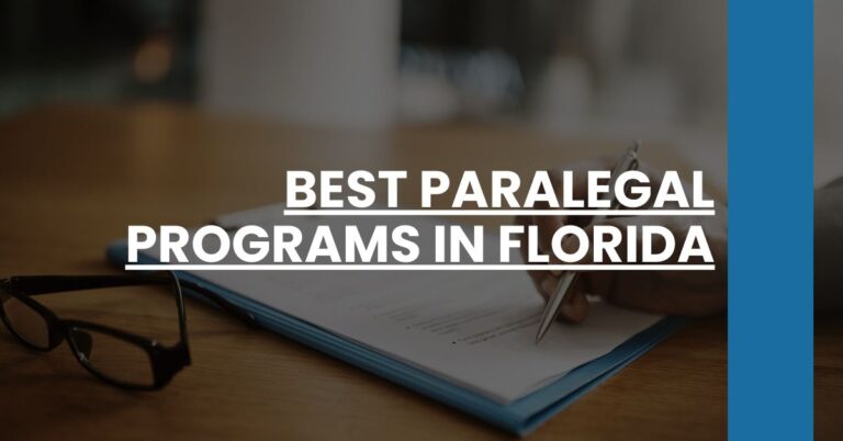 Best Paralegal Programs In Florida Feature Image