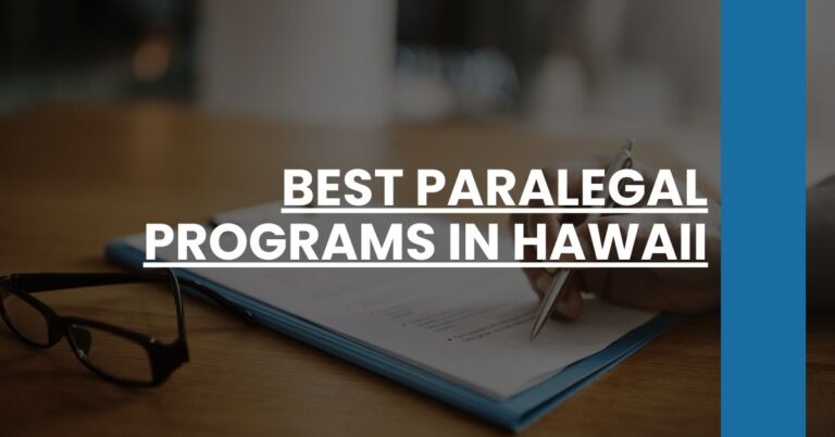 Best Paralegal Programs In Hawaii Feature Image