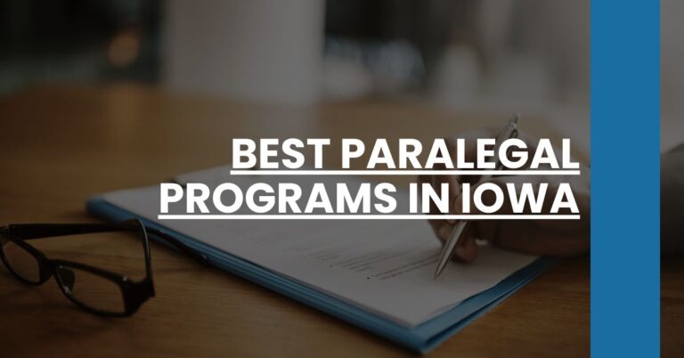 Best Paralegal Programs In Iowa Feature Image