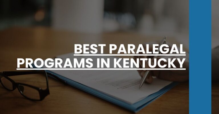 Best Paralegal Programs In Kentucky Feature Image