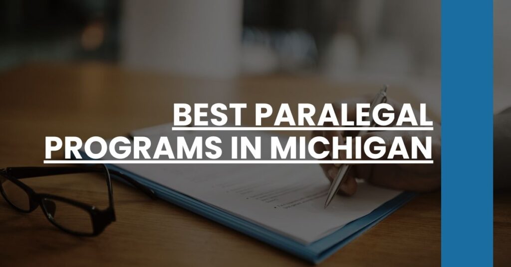 Best Paralegal Programs In Michigan Feature Image