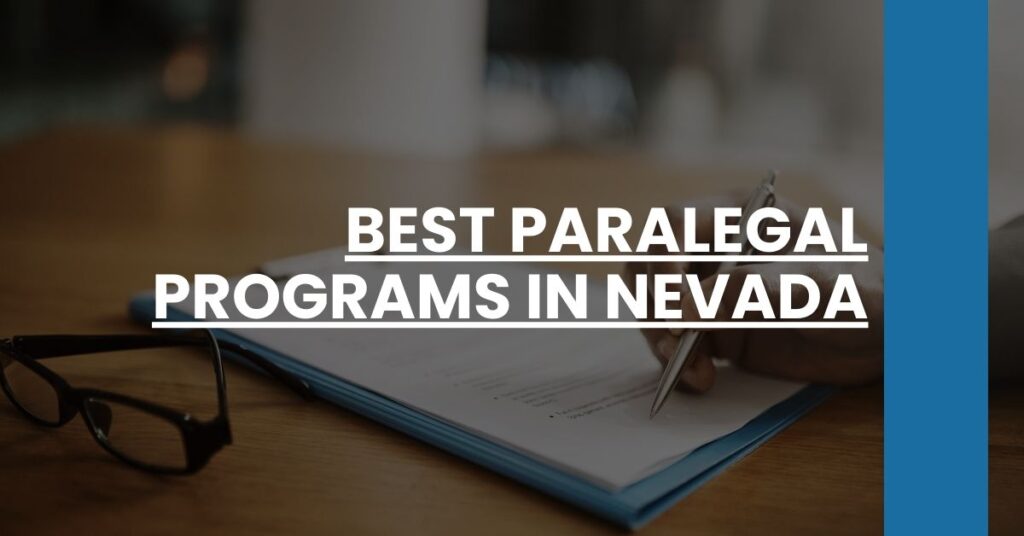 Best Paralegal Programs In Nevada Feature Image