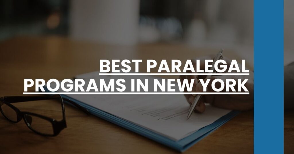 Best Paralegal Programs In New York Feature Image