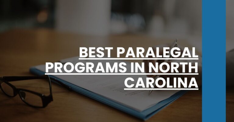 Best Paralegal Programs In North Carolina Feature Image