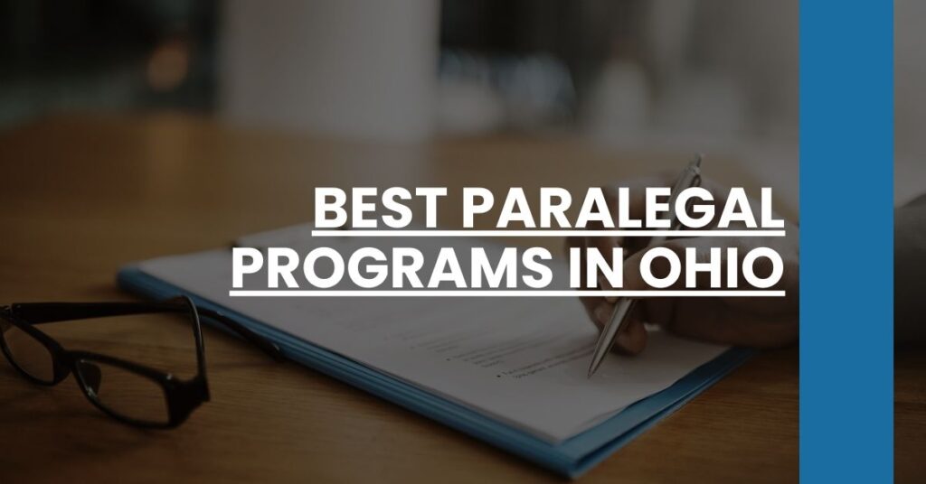 Best Paralegal Programs In Ohio Feature Image