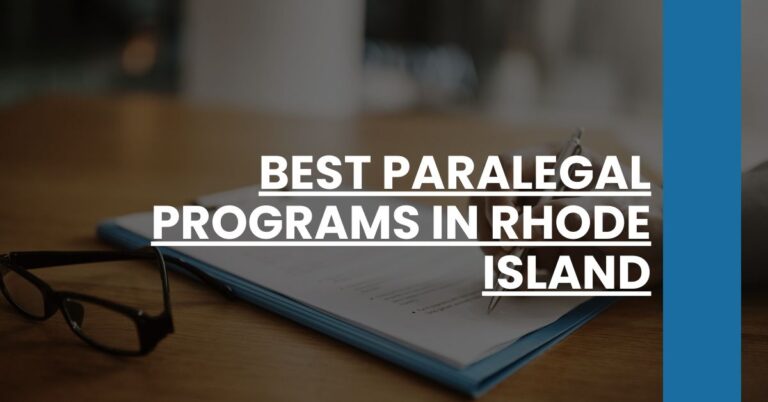 Best Paralegal Programs In Rhode Island Feature Image