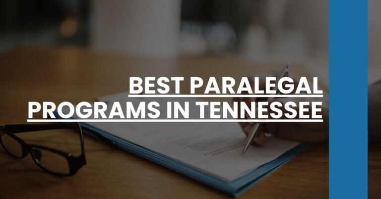 Best Paralegal Programs In Tennessee Feature Image