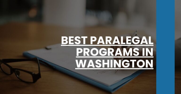 Best Paralegal Programs In Washington Feature Image