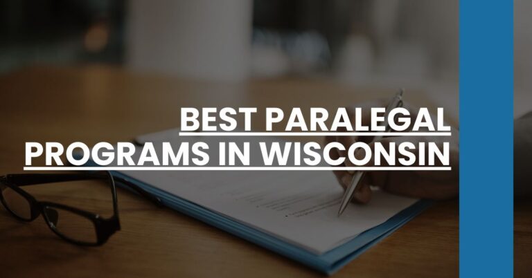 Best Paralegal Programs In Wisconsin Feature Image