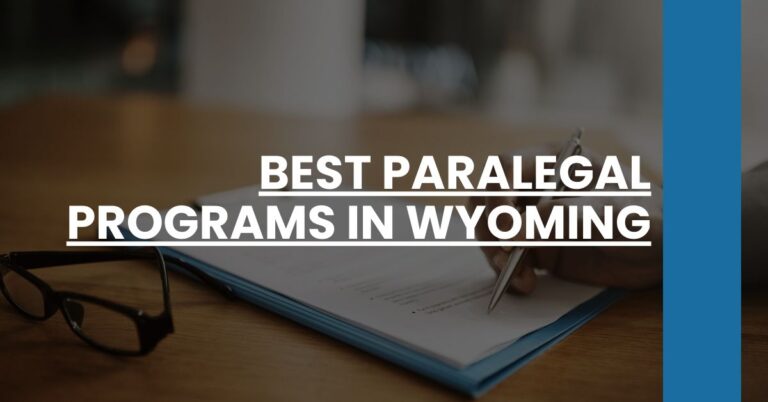 Best Paralegal Programs In Wyoming Feature Image