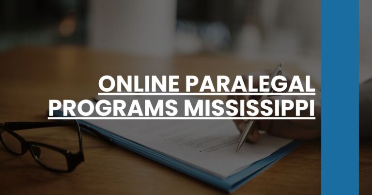 Online Paralegal Programs Mississippi Feature Image