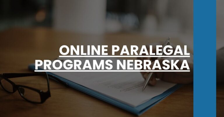 Online Paralegal Programs Nebraska Feature Image