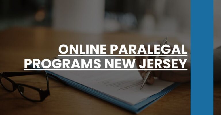 Online Paralegal Programs New Jersey Feature Image