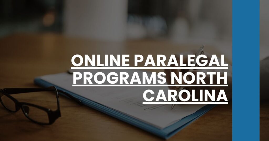 Online Paralegal Programs North Carolina Feature Image