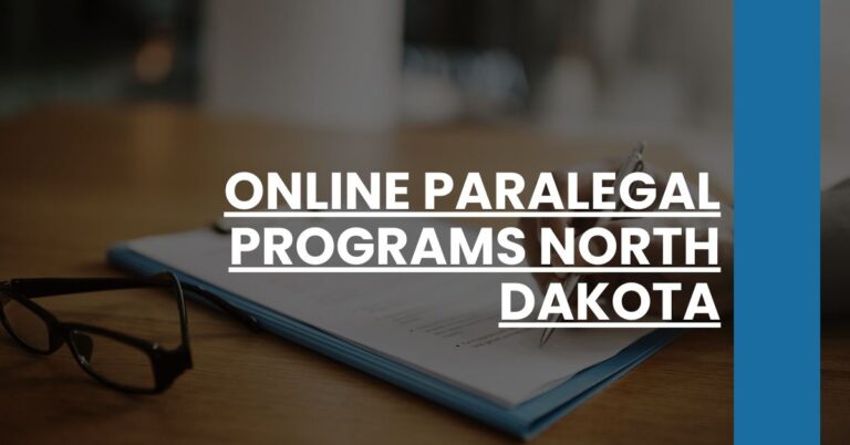 Online Paralegal Programs North Dakota Feature Image