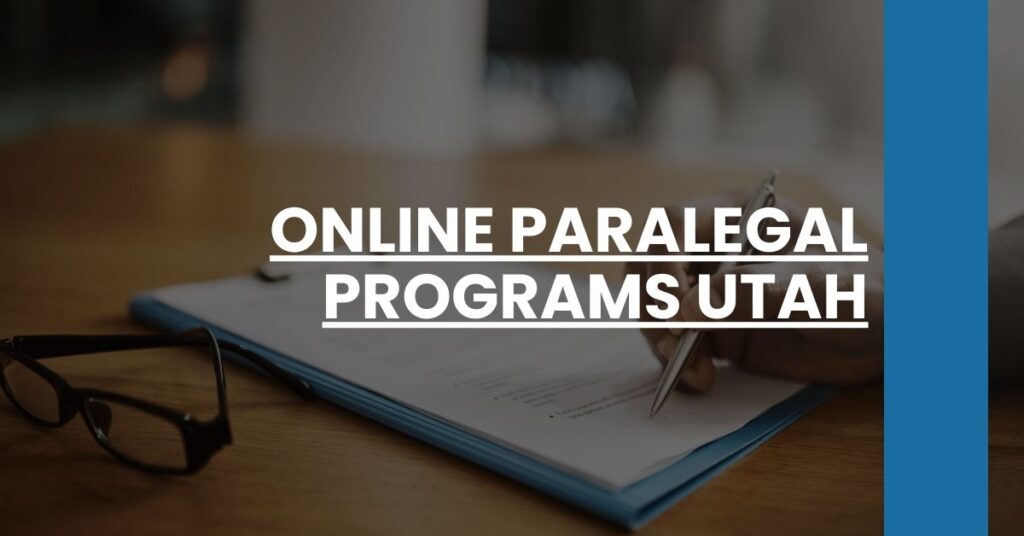 Online Paralegal Programs Utah Feature Image