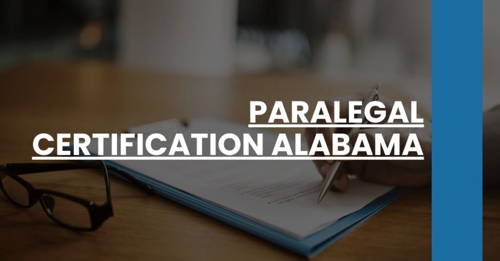 Paralegal Certification Alabama Feature Image