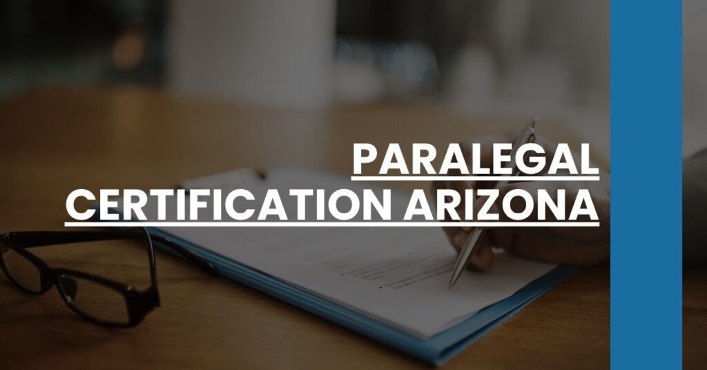 Paralegal Certification Arizona Feature Image