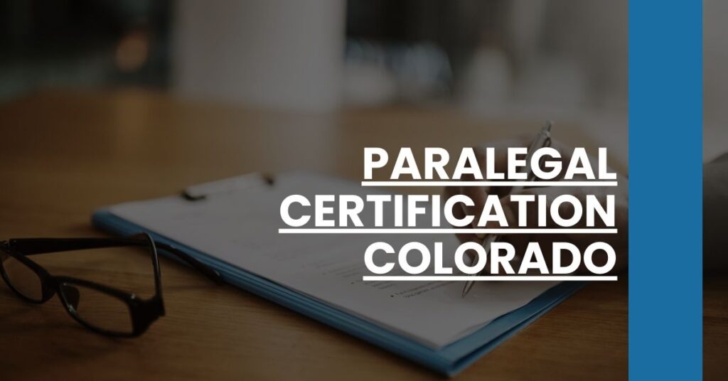 Paralegal Certification Colorado Feature Image