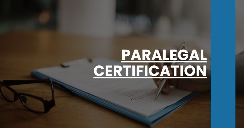 Paralegal Certification Feature Image