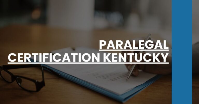 Paralegal Certification Kentucky Feature Image